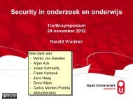 12. Harald Vranken, Security in onderwijs en onderzoek