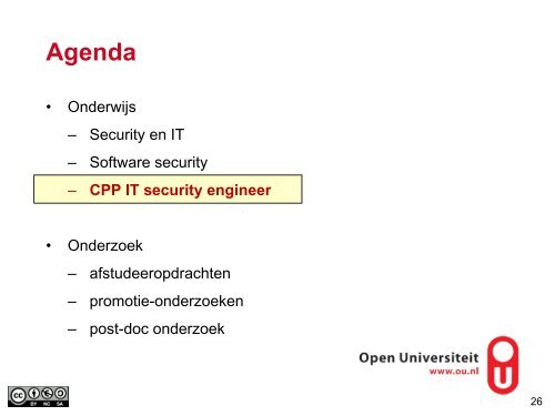 12. Harald Vranken, Security in onderwijs en onderzoek