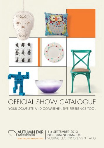 Autumn Fair 2013 Official Show Catalogue