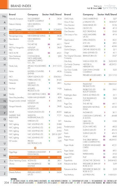 Autumn Fair 2013 Official Show Catalogue