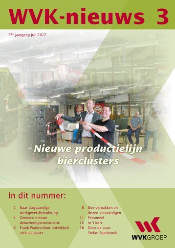 Nieuwe productielijn bierclusters - WVK-groep