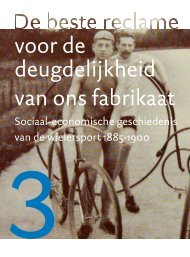 voor de deugdelijkheid van ons fabrikaat - Wielersportboeken