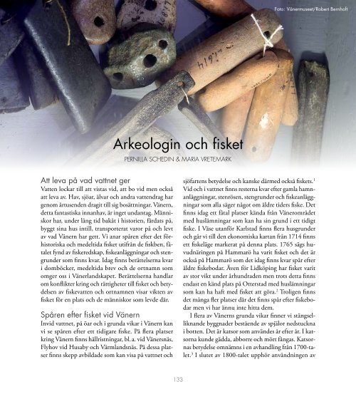 Kap 9 Arkeologin och fisket - Vänermuseet