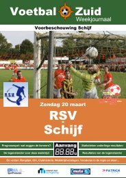 RSV Schijf - RKVV Schijf