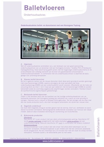 onderhoud.pdf 2.505kb - Balletvloeren