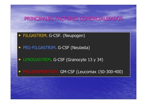 2008 - Factores de crecimiento hematopoyético-Dr. A. Biete - GICOR