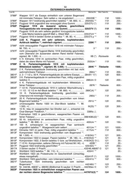 Einzellose (39,94 MB) - Auktionshaus Jürgen Götz