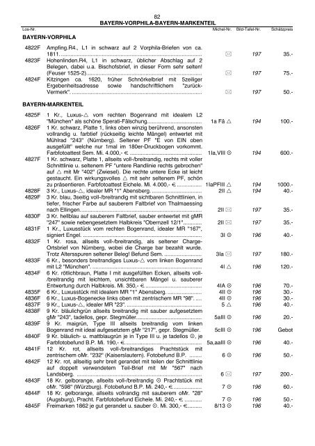 Einzellose (39,94 MB) - Auktionshaus Jürgen Götz