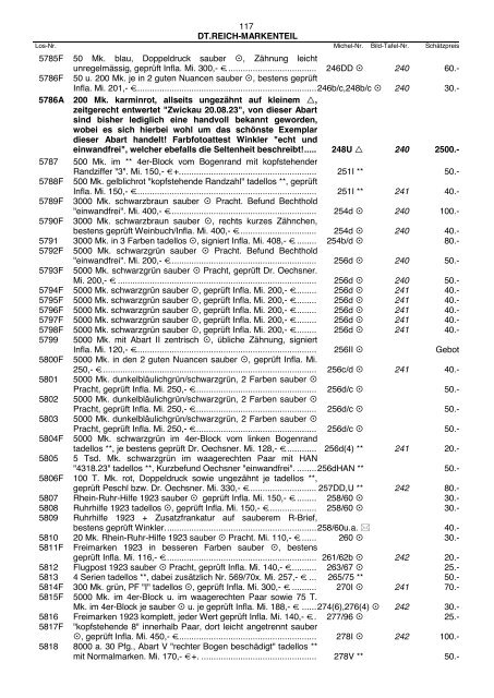 Einzellose (39,94 MB) - Auktionshaus Jürgen Götz