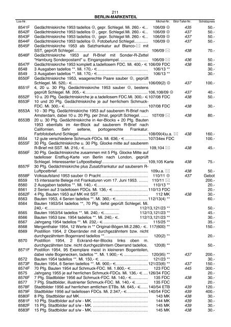 Einzellose (39,94 MB) - Auktionshaus Jürgen Götz