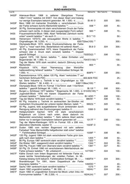 Einzellose (39,94 MB) - Auktionshaus Jürgen Götz