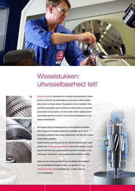 Hansen Services - Hansen Industrial Transmissions