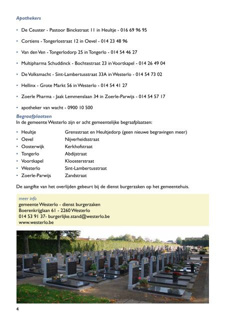 seniorengids OCMW Westerlo