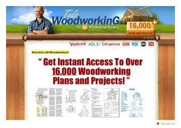 Teds Woodworking® - 16,000 Woodworking Plans ... - Quake Mix 2.0