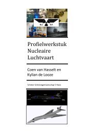 Profielwerkstuk Nucleaire Luchtvaart