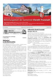 Mitteilungsblatt Viereth - 06.September 2013