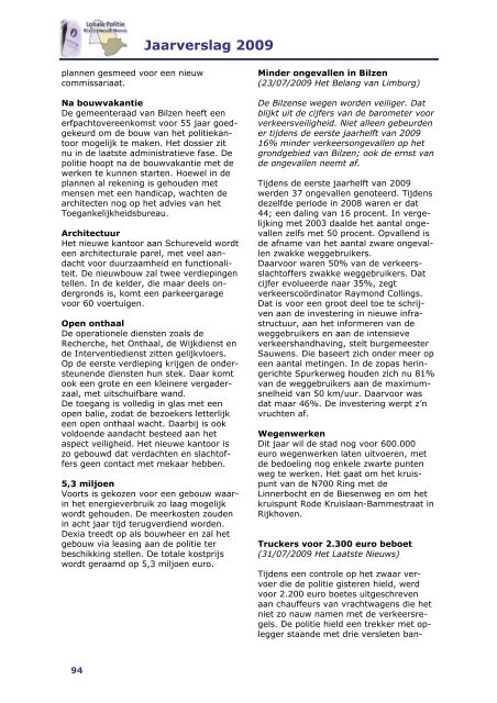 Jaarverslag 2009.pub - Politie