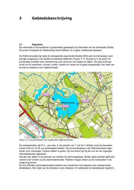 Zwemwaterprofiel Wijthmenerplas - Waterschap Groot Salland