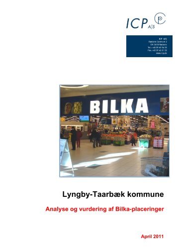 indholdsfortegnelse - Lyngby Taarbæk Kommune