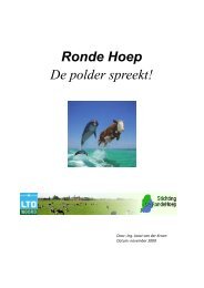 Ronde Hoep De polder spreekt! - De Meervaart