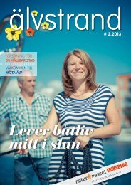 Ladda ner nr 2 2013 som pdf - Älvstranden - Älvstranden Utveckling