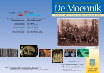 nr. 37, okt 2009 - Heemkundevereniging Helden