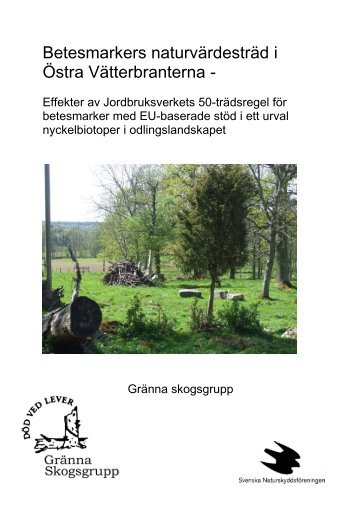 Rapport - Gränna skogsgrupp