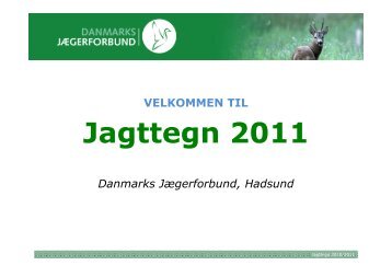 Jagttegn 2011