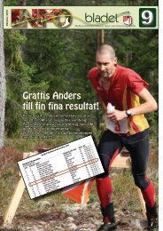 Grattis Anders till fin fina resultat! - Västerås SOK