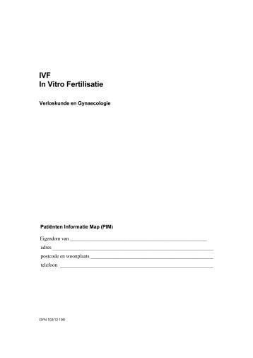 IVF In Vitro Fertilisatie - Medisch Spectrum Twente