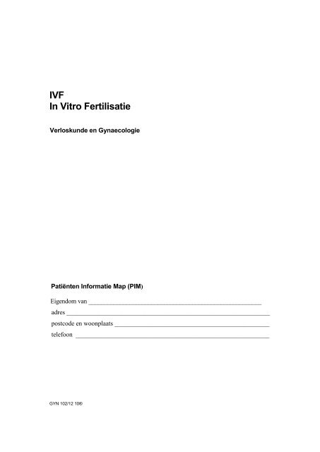 Met behulp van overgebleven ivf medicijnen