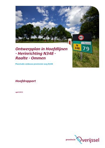 Hoofdrapport N348 - Provincie Overijssel