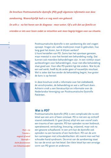 Brochure - De Nederlandse Vereniging voor Post Traumatische ...