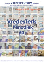 Periodiek 50 - Stichting Vredescentrum Eindhoven