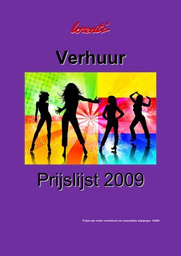 Verhuur - Lorenti Events