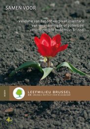 Leefmilieu Brussel - BIM - IBGE