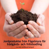 Våra jordprodukter - Borlänge Energi