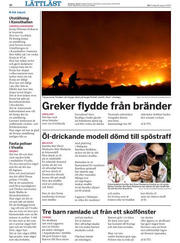 greker flydde från bränder