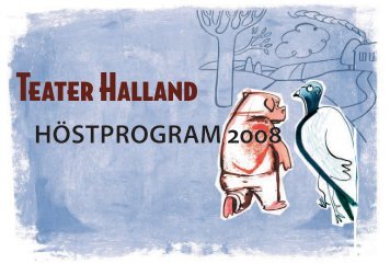 höstprogram 2008 - Teater Halland