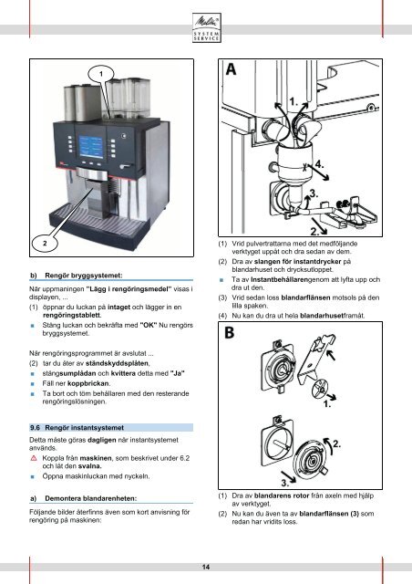 manual - Melitta aromateknik