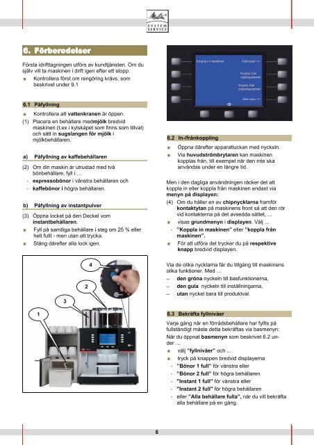 manual - Melitta aromateknik