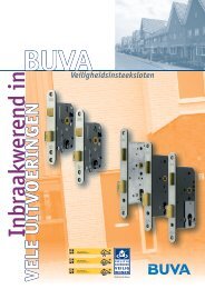 Veiligheidsinsteeksloten - Buva
