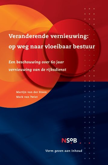 Veranderende vernieuwing: op weg naar vloeibaar bestuur - NSOB