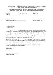 Opzegbrief Opzeggen Huurcontract Verhuurder Voorbeeldbrief  Loretta