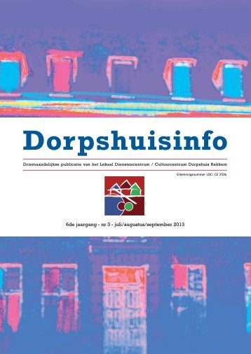 Dorpshuisinfo. - Lokaal dienstencentrum Allegro