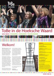 Welkom! - Stichting Tobe