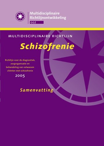 Schizofrenie - GGZ-richtlijnen