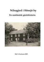 Nilsagård i Hössjö by - Hem