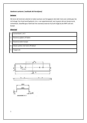 Aanleren sorteren methode Ad Verstijnen.pdf - despeurhond.nl