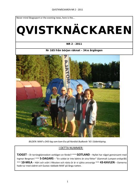 QVISTKNÄCKAREN